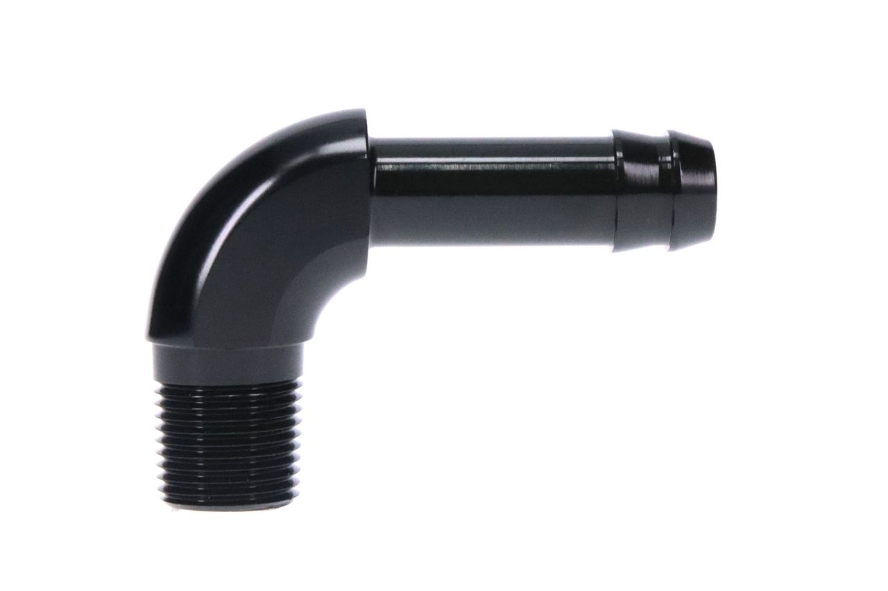 Raceworks 3/8″ NPT 90 degree Male NPT to 1/2″ Barb