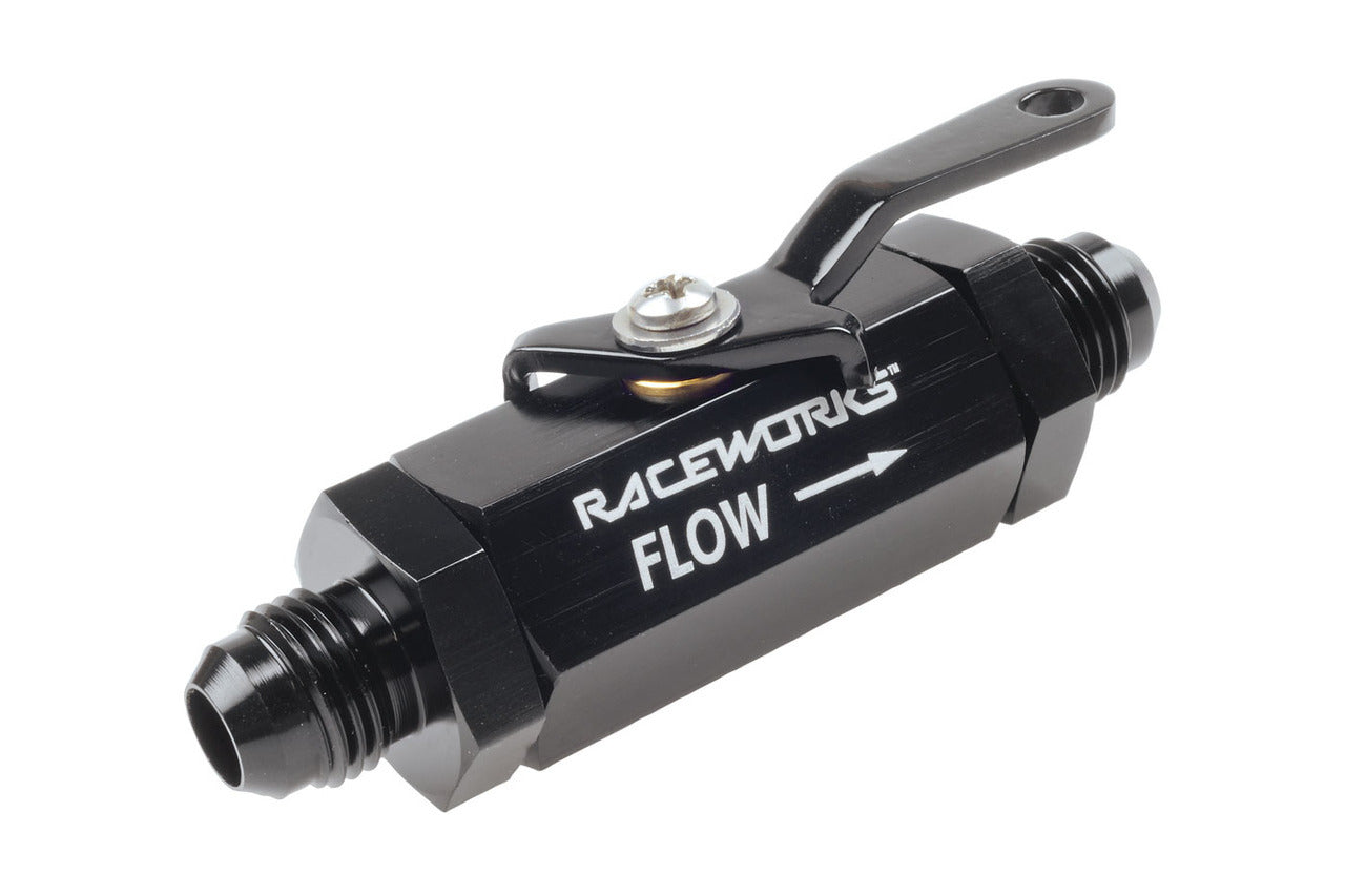 Raceworks AN-6 Shut Off Valve