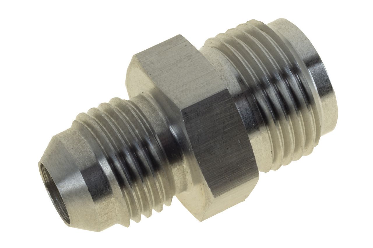 Raceworks 11/16″ x 18 Inverted Flare to AN-6 Male Flare Power Steering Adapter