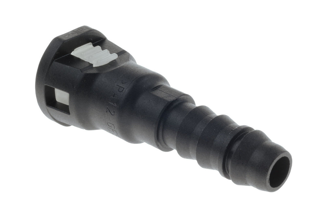 Raceworks Female 5/16″ Plastic Quick Connect EFI Fuel Fitting to 5/16″ Barb