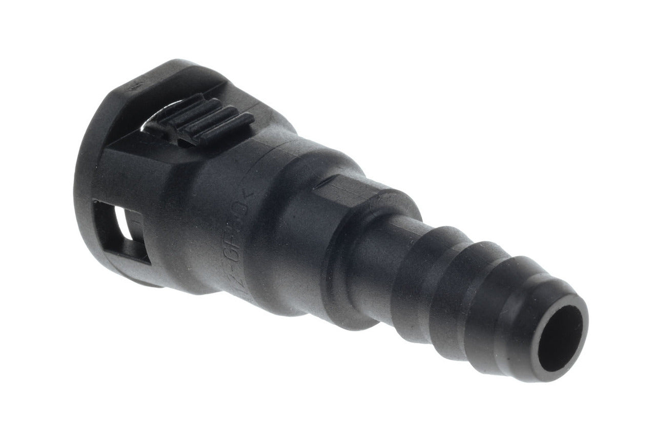 Raceworks Female 3/8″ Plastic Quick Connect EFI Fuel Fitting to 3/8″ Barb
