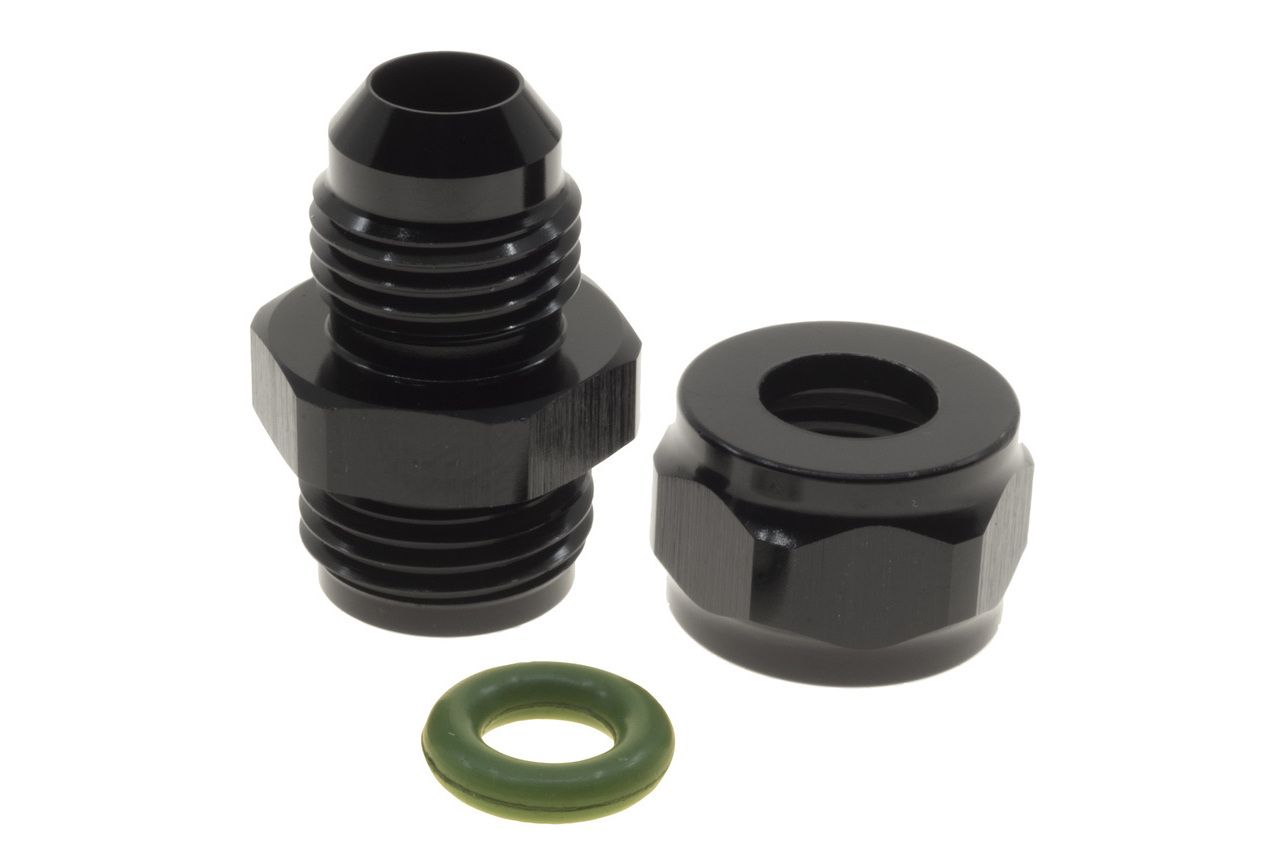 Raceworks AN-12 Male Flare to Female 19mm Barb Compression Lock Adapter