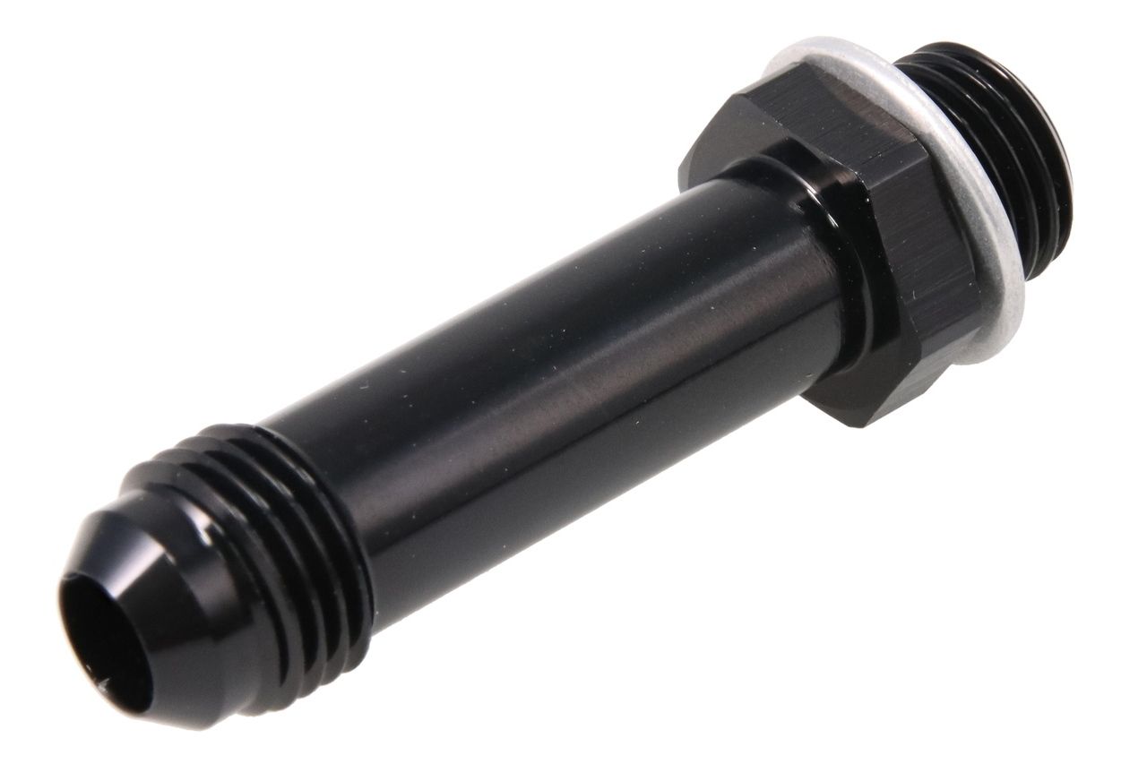 Raceworks M14x1.5 Metric Male to AN-6 Male Flare Long