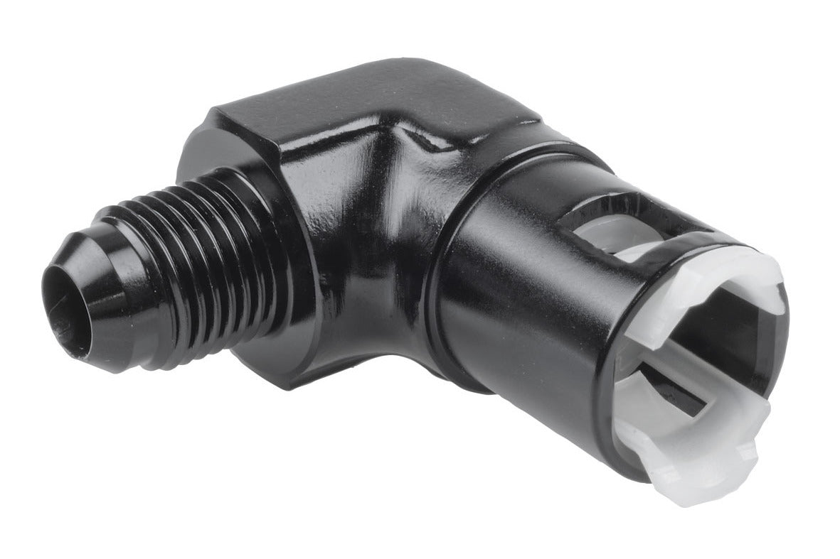 Raceworks AN-6 to Female 3/8″ 90 Degree Quick Connect EFI Fuel Fitting