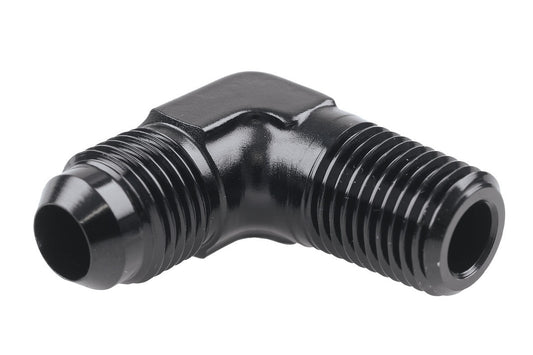 Raceworks AN-8 90 degree Male Flare to 3/8″ NPT Male