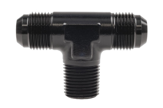 Raceworks AN-8 Male Flare Tee 3/8″ NPT on Branch