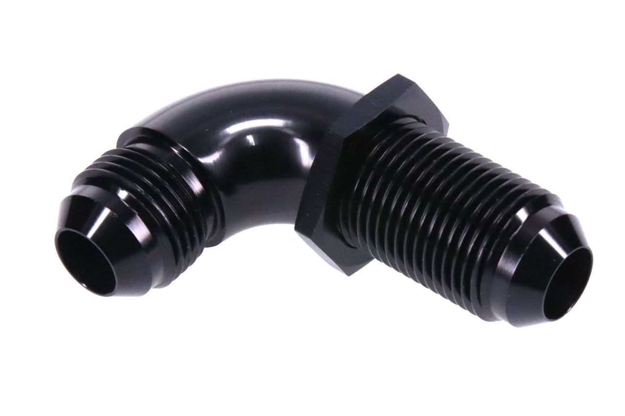 Raceworks AN-8 90 degree Male Flare Bulkhead