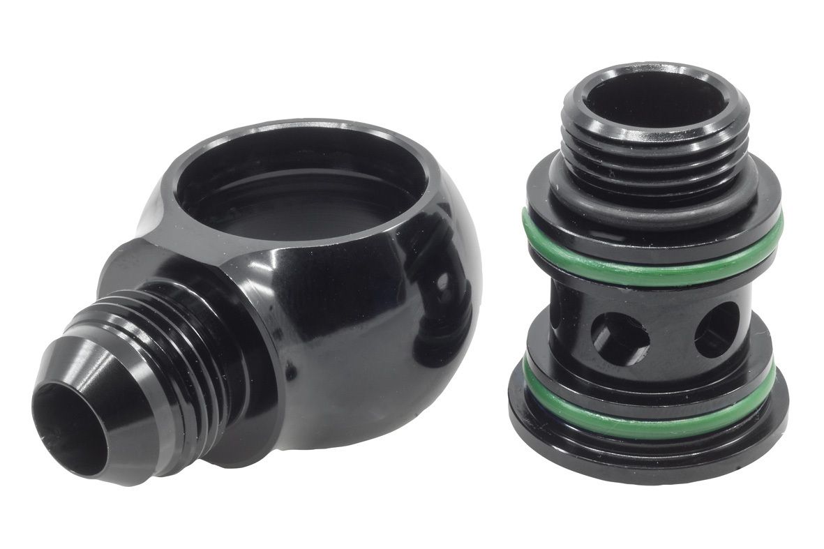 Raceworks Low Profile AN-10 O-Ring to AN-6 Banjo Kit