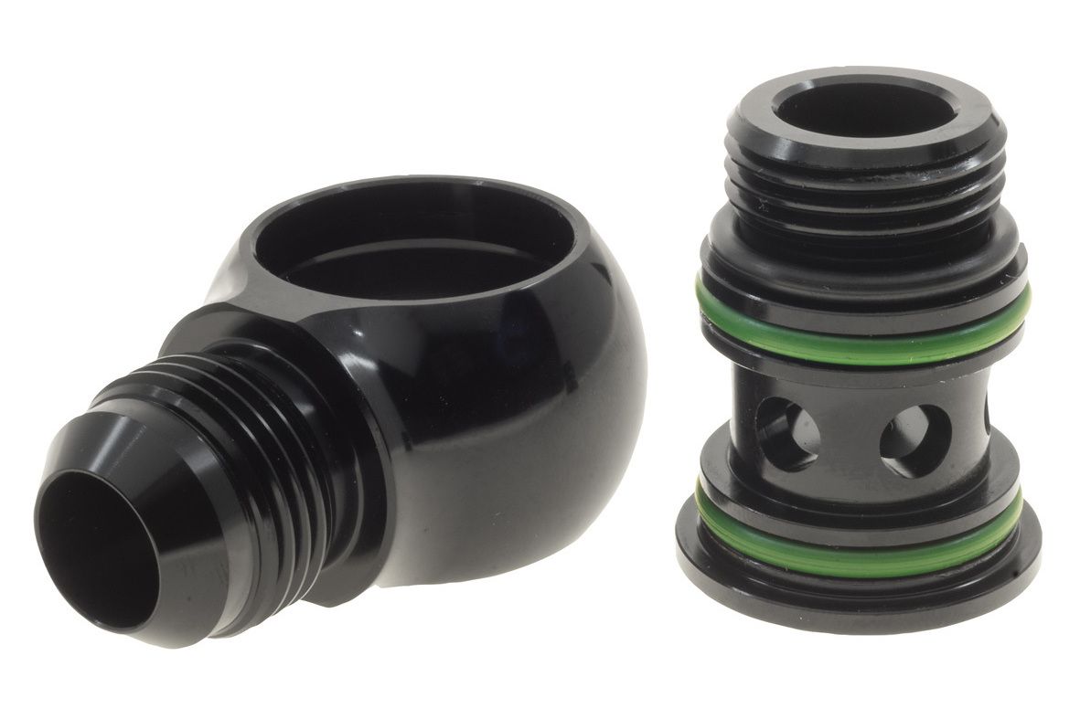 Raceworks Low Profile AN-6 O-Ring to AN-6 Banjo Kit