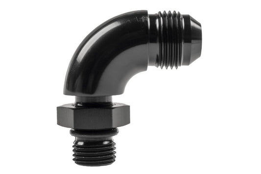 Raceworks AN-8 90 degree Male Flare to AN-6 O-Ring Boss