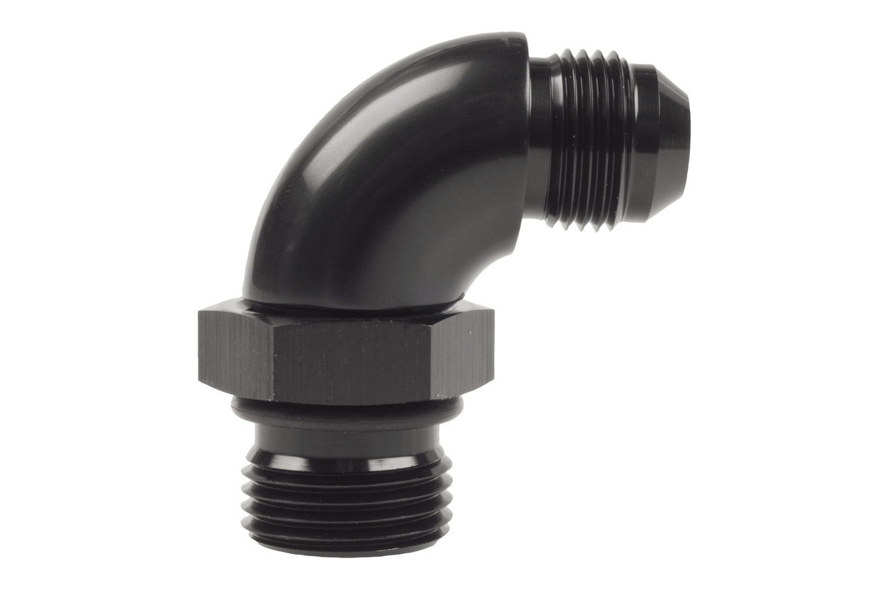 Raceworks AN-8 90 degree Male Flare to AN-10 O-Ring Boss
