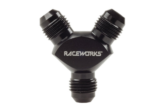 Raceworks AN-4 Male Flare Y Block