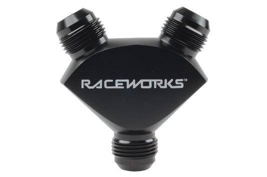 Raceworks AN-12 Male Flare Y Block