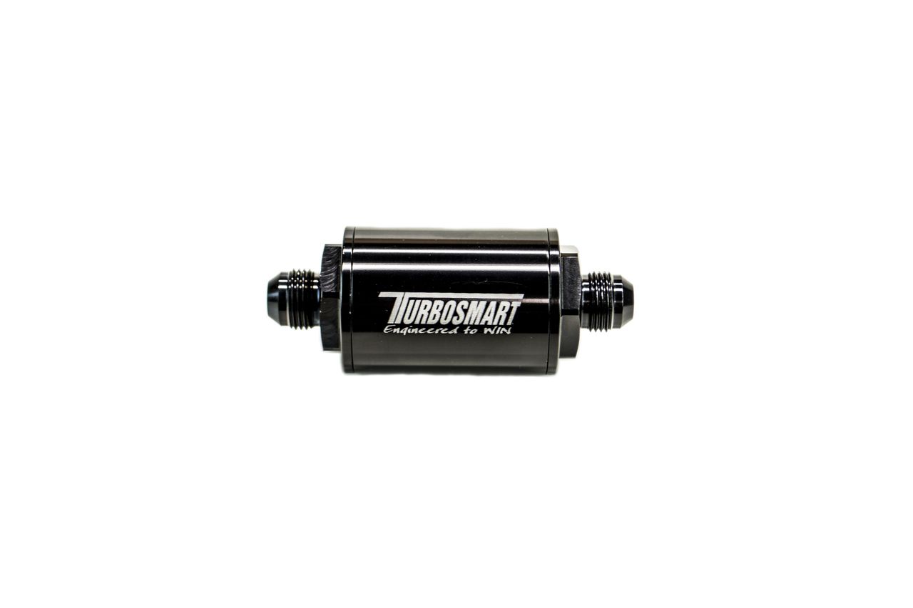 Turbosmart Billet Fuel Filter 10um AN-8 – Black