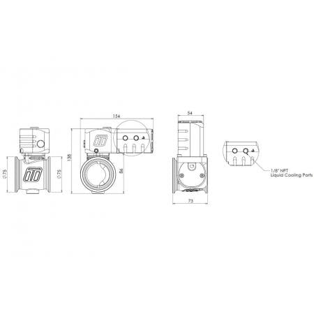 Turbosmart eSG50 Electronic Straight Gate