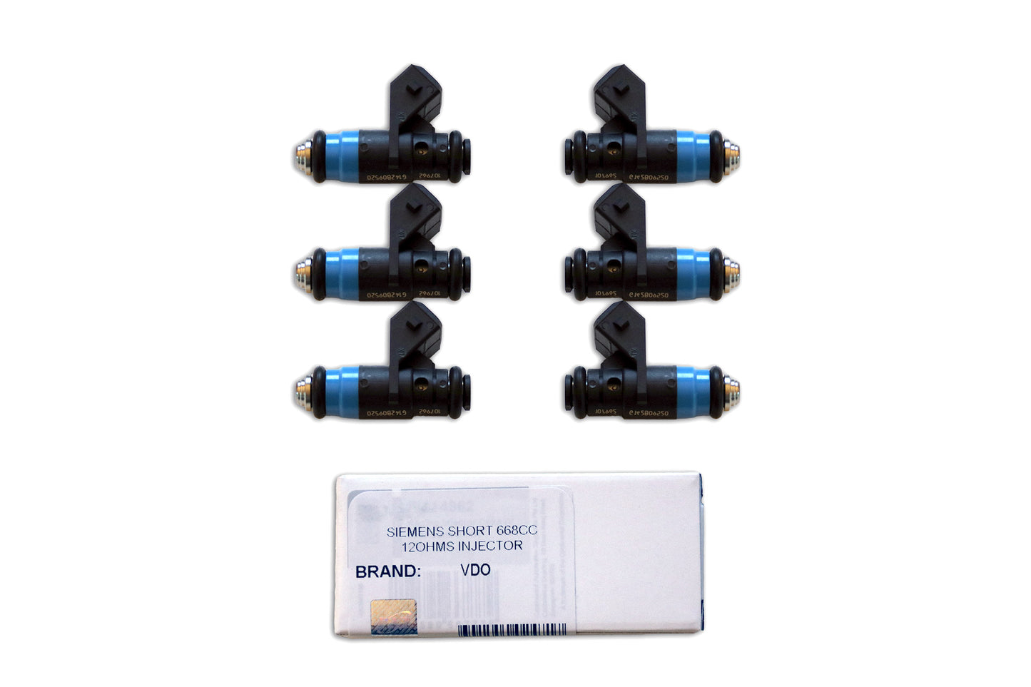Siemens Deka 60lb 630cc 650cc EV14K compact short Injectors FI114962